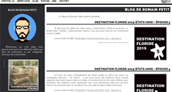 Desktop Screenshot of blog.romainpetit.fr